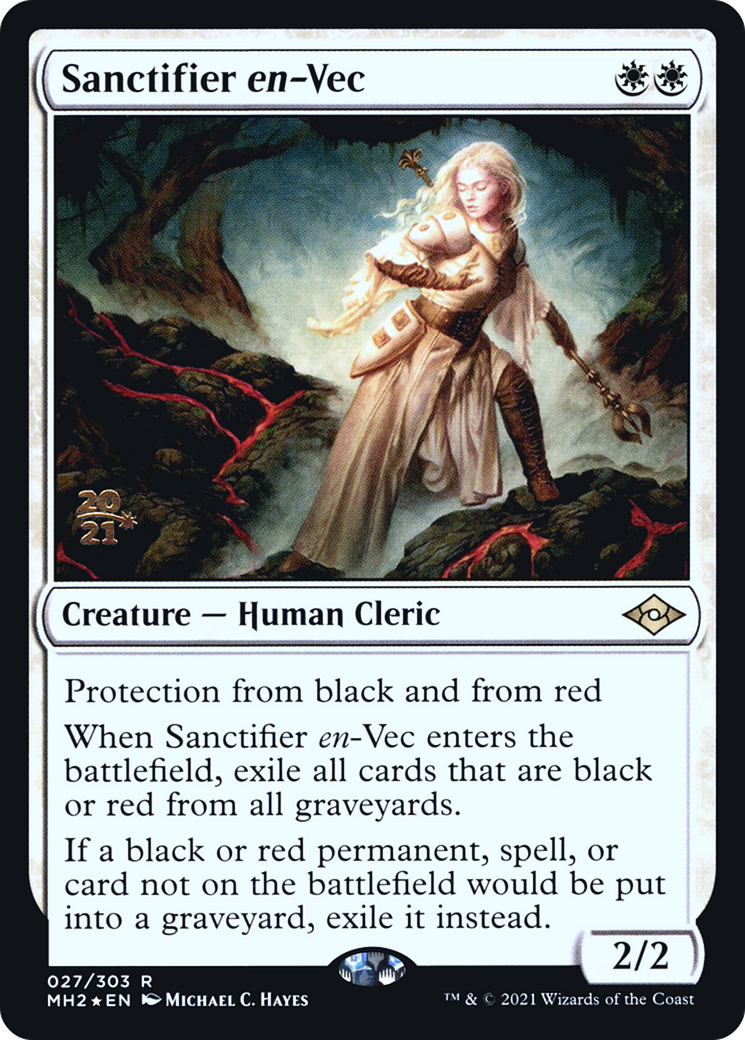 {R} Sanctifier en-Vec [Modern Horizons 2 Prerelease Promos][PR MH2 027]