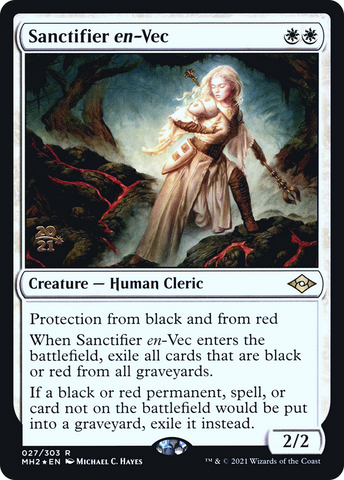 {R} Sanctifier en-Vec [Modern Horizons 2 Prerelease Promos][PR MH2 027]
