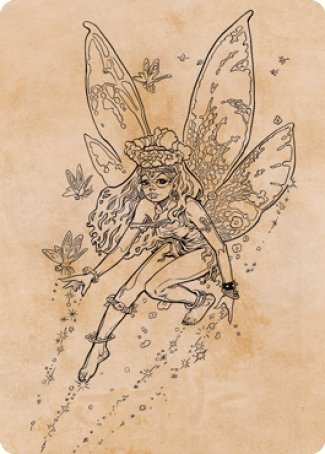 {A} Pixie Guide (Showcase) Art Card [Dungeons & Dragons: Adventures in the Forgotten Realms Art Series][AAFR 078]