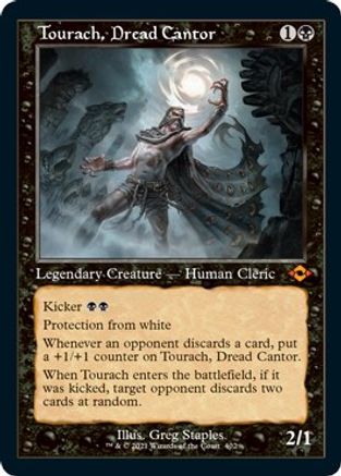 {R} Tourach, Dread Cantor (Retro Foil Etched) [Modern Horizons 2][RF ET MH2 402]