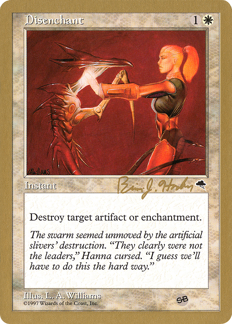 {C} Disenchant (Brian Hacker) (SB) [World Championship Decks 1998][GB WC98 BH16SB]