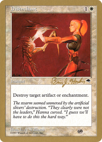 {C} Disenchant (Brian Hacker) (SB) [World Championship Decks 1998][GB WC98 BH16SB]