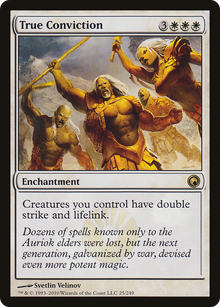 {R} True Conviction [Scars of Mirrodin][SOM 025] - Misty Mountain Games