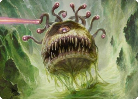 {A} Beholder Art Card [Dungeons & Dragons: Adventures in the Forgotten Realms Art Series][AAFR 001]