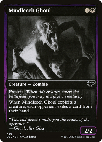 {C} Mindleech Ghoul [Innistrad: Double Feature][DBL 389]