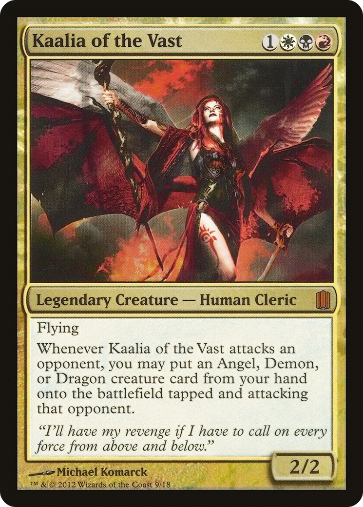 {R} Kaalia of the Vast [Commander's Arsenal][CM1 009] - Misty Mountain Games