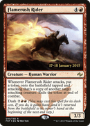 {R} Flamerush Rider [Fate Reforged Prerelease Promos][PR FRF 099]