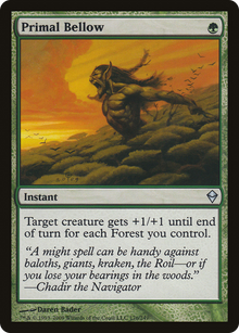{C} Primal Bellow [Zendikar][ZEN 176] - Misty Mountain Games