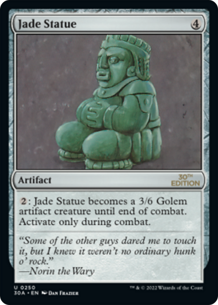 {C} Jade Statue [30th Anniversary Edition][30A 250]