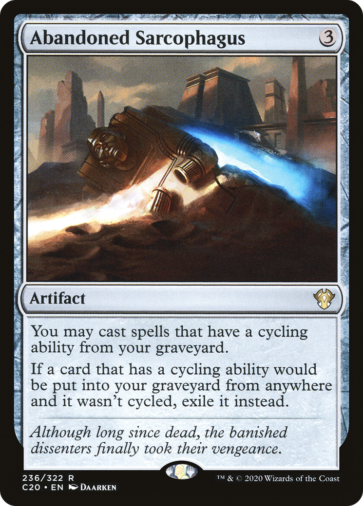{R} Abandoned Sarcophagus [Commander 2020][C20 236]