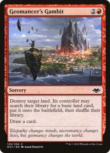 {C} Geomancer's Gambit [Modern Horizons][MH1 125]