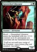 {R} Greenwheel Liberator [Aether Revolt Prerelease Promos][PR AER 108]
