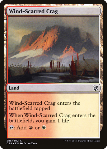 {C} Wind-Scarred Crag [Commander 2019][C19 285]