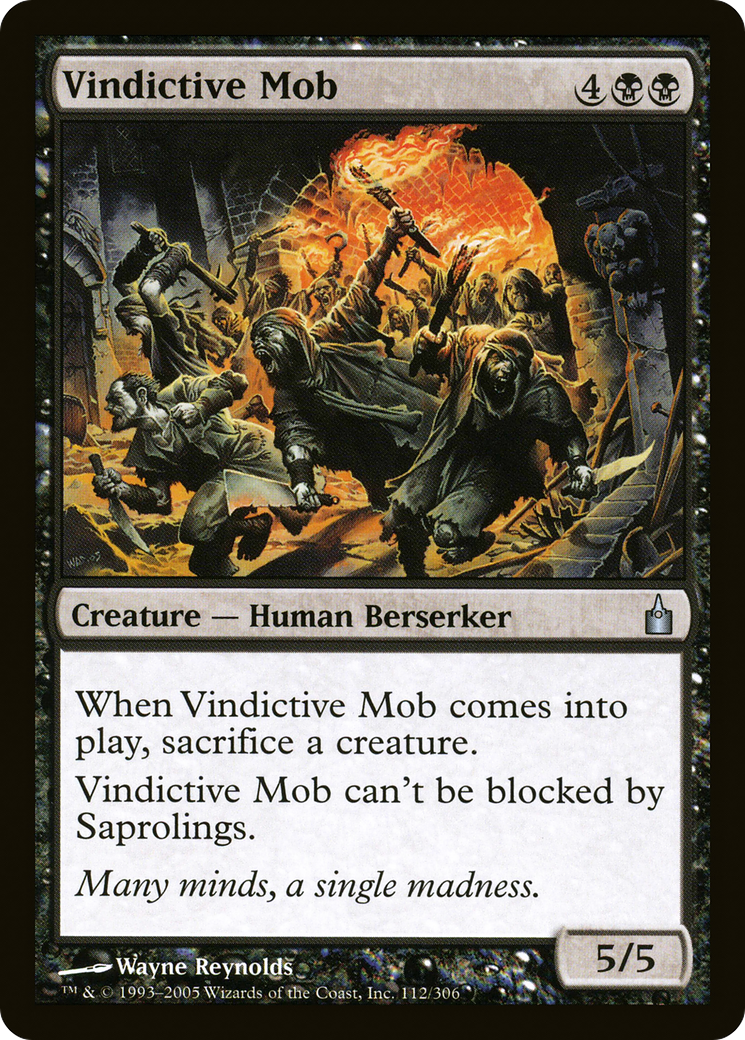 {C} Vindictive Mob [Ravnica: City of Guilds][RAV 112] - Misty Mountain Games