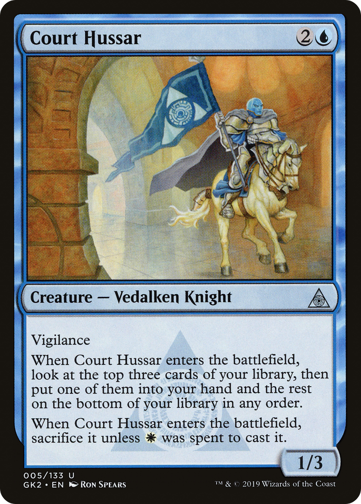 {C} Court Hussar [Ravnica Allegiance Guild Kit][GK2 005]