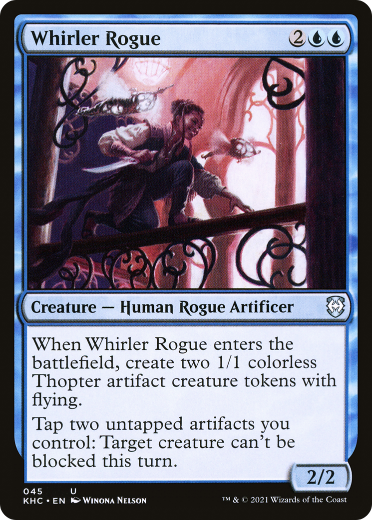 {C} Whirler Rogue [Kaldheim Commander][KHC 045]
