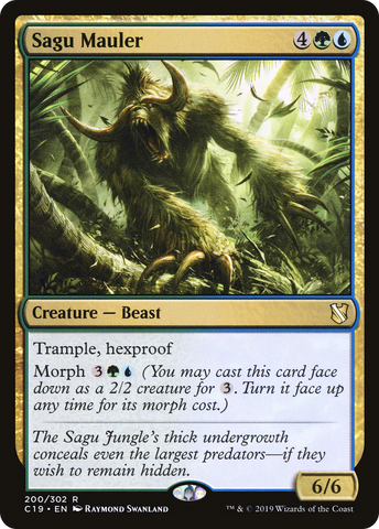 {R} Sagu Mauler [Commander 2019][C19 200]