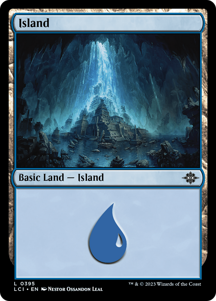 {B} Island (0395) [The Lost Caverns of Ixalan][LCI 395]