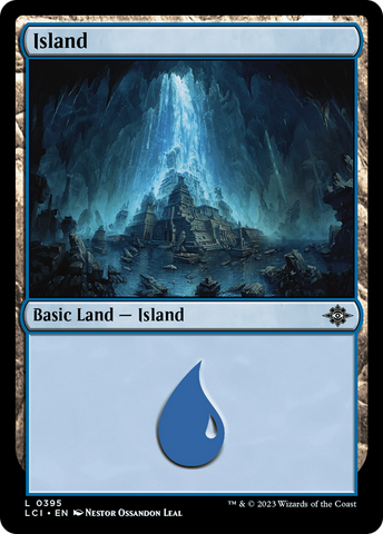 {B} Island (0395) [The Lost Caverns of Ixalan][LCI 395]