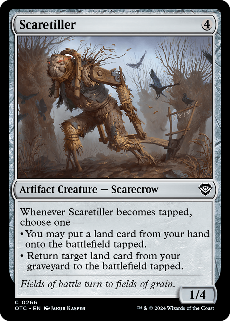 {C} Scaretiller [Outlaws of Thunder Junction Commander][OTC 266]