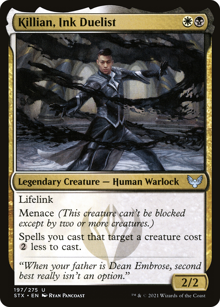 {C} Killian, Ink Duelist [Strixhaven: School of Mages][STX 197]