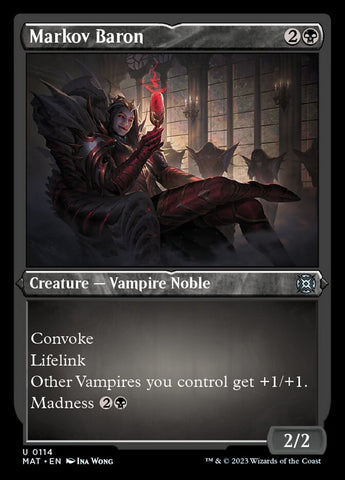 {C} Markov Baron (Foil Etched) [March of the Machine: The Aftermath][MAT 114]