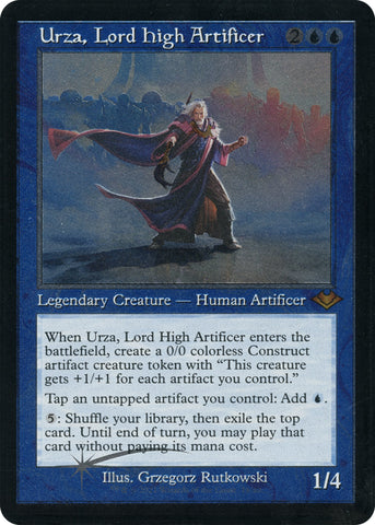 {R} Urza, Lord High Artificer (Retro Foil Etched) [Modern Horizons 2][RF ET MH1 011]