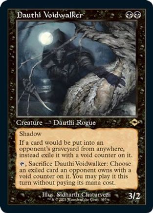 {R} Dauthi Voidwalker (Retro Frame) (Foil Etched) (Foil) [Modern Horizons 2] [MH2 397]