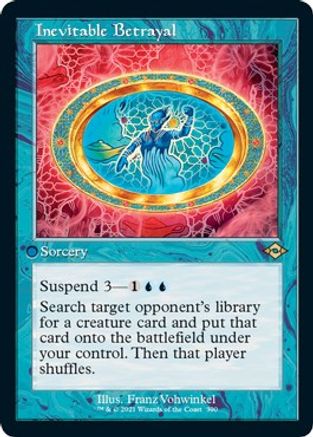 {R} Inevitable Betrayal (Retro Frame) (Foil Etched) (Foil) [Modern Horizons 2] [MH2 390]