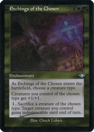 {C} Etchings of the Chosen (Retro Foil Etched) [Modern Horizons 2][RF ET MH1 025]