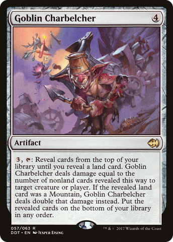 {R} Goblin Charbelcher [Duel Decks: Merfolk vs. Goblins][DDT 057]
