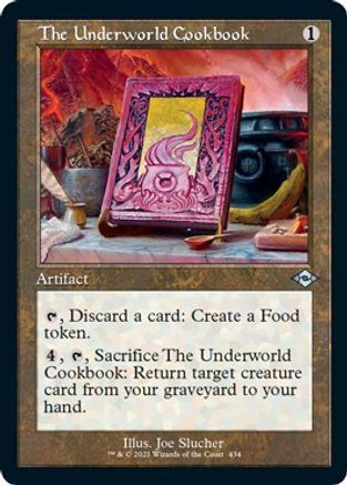 {C} The Underworld Cookbook (Retro Frame) (Foil Etched) (Foil) [Modern Horizons 2] [MH2 434]