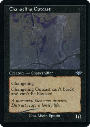 {C} Changeling Outcast (Retro Foil Etched) [Modern Horizons 2][RF ET MH1 012]
