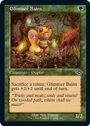 {C} Glimmer Bairn (Retro Frame) (Foil Etched) (Foil) [Modern Horizons 2] [MH2 413]