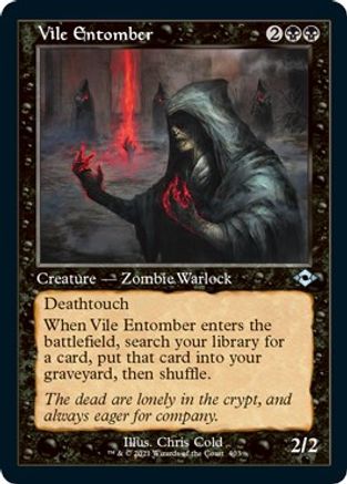 {C} Vile Entomber (Retro Frame) (Foil Etched) (Foil) [Modern Horizons 2] [MH2 403]