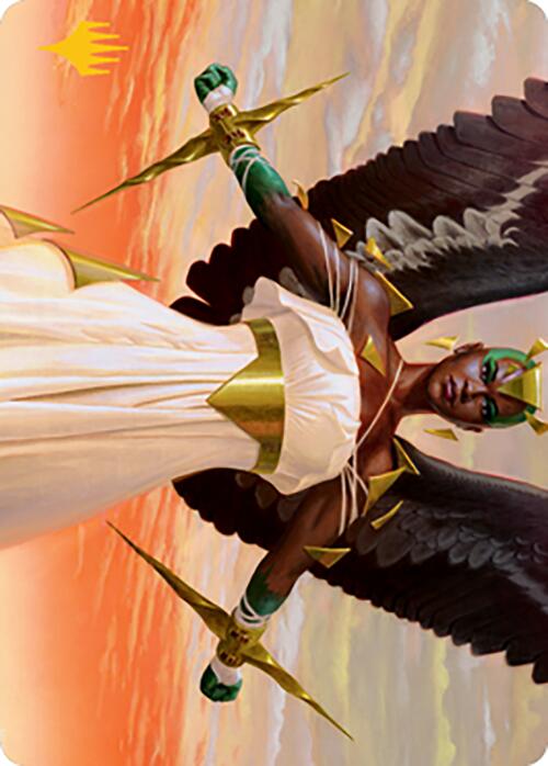 {A} Glorious Enforcer Art Card (Gold-Stamped Signature) [Modern Horizons 2 Art Series][GS AMH2 002]