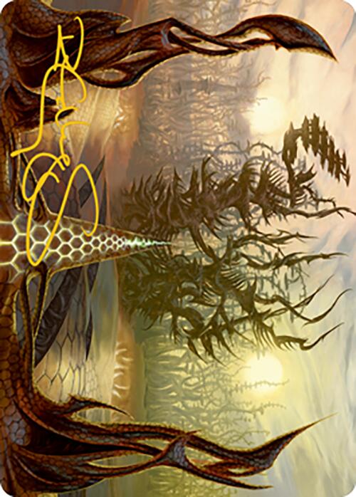 {A} Thornglint Bridge Art Card (Gold-Stamped Signature) [Modern Horizons 2 Art Series][GS AMH2 081]