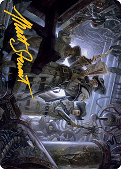 {A} Search the Premises Art Card (Gold-Stamped Signature) [Modern Horizons 2 Art Series][GS AMH2 007]