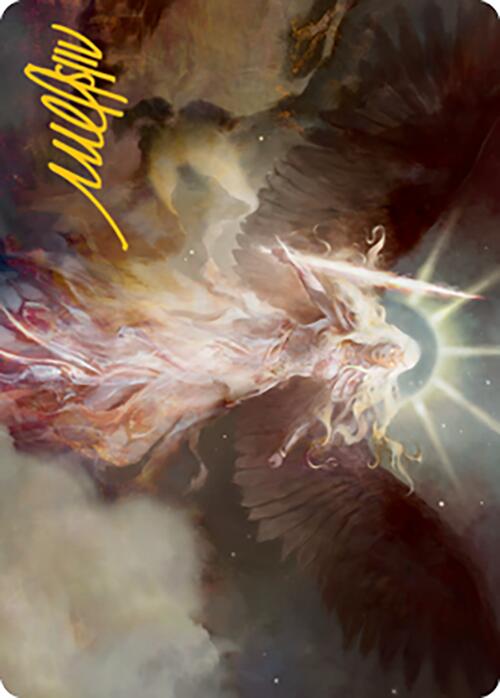 {A} Serra's Emissary Art Card (Gold-Stamped Signature) [Modern Horizons 2 Art Series][GS AMH2 008]