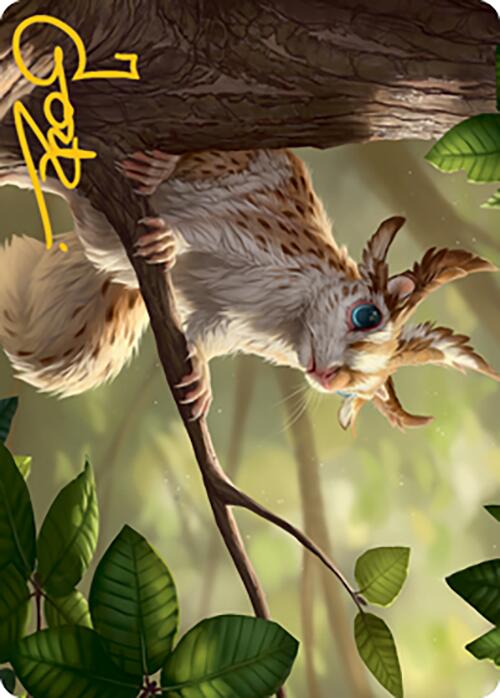 {A} Squirrel Sovereign Art Card (Gold-Stamped Signature) [Modern Horizons 2 Art Series][GS AMH2 071]