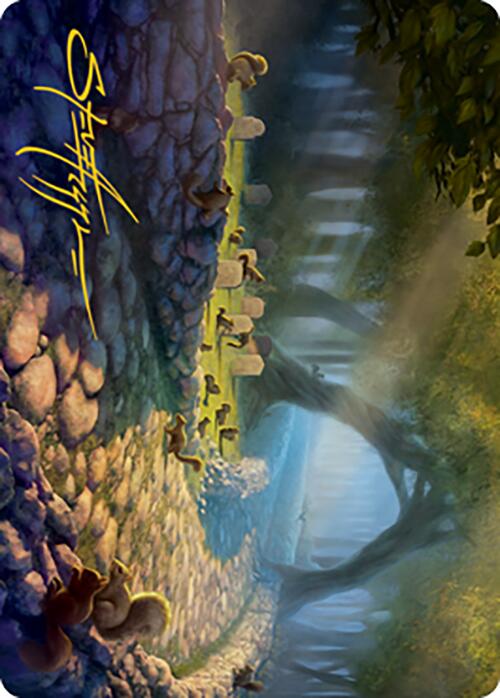 {A} Squirrel Sanctuary Art Card (Gold-Stamped Signature) [Modern Horizons 2 Art Series][GS AMH2 070]