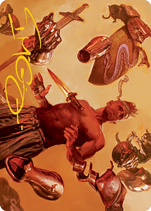 {A} Dress Down Art Card (Gold-Stamped Signature) [Modern Horizons 2 Art Series][GS AMH2 012]