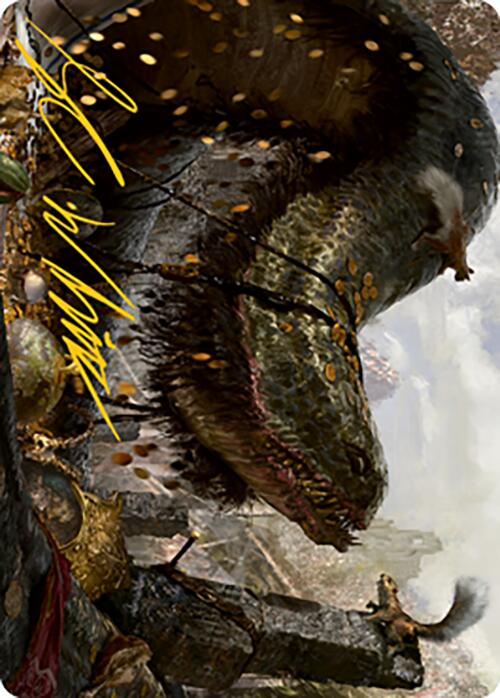 {A} Junk Winder Art Card (Gold-Stamped Signature) [Modern Horizons 2 Art Series][GS AMH2 013]