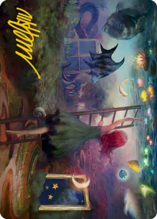 {A} Lucid Dreams Art Card (Gold-Stamped Signature) [Modern Horizons 2 Art Series][GS AMH2 014]
