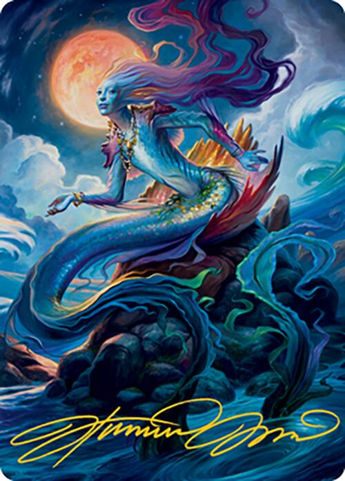 {A} Svyelun of Sea and Sky Art Card (24) (Gold-Stamped Signature) [Modern Horizons 2 Art Series][GS AMH2 024]