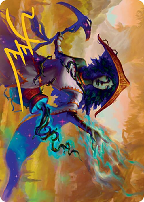 {A} Sythis, Harvest's Hand Art Card (Gold-Stamped Signature) [Modern Horizons 2 Art Series][GS AMH2 059]