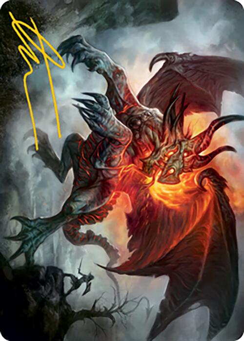 {A} Piru, the Volatile Art Card (Gold-Stamped Signature) [Modern Horizons 2 Art Series][GS AMH2 058]
