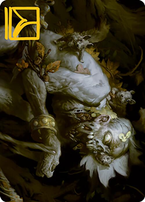 {A} Nested Shambler Art Card (Gold-Stamped Signature) [Modern Horizons 2 Art Series][GS AMH2 032]