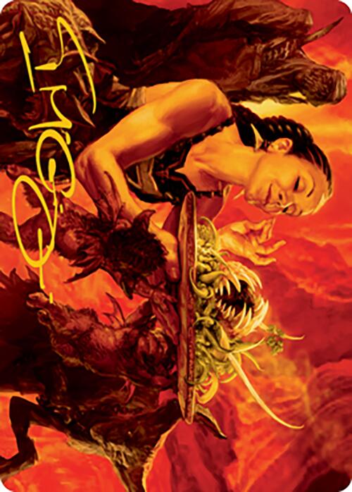 {A} Chef's Kiss Art Card (Gold-Stamped Signature) [Modern Horizons 2 Art Series][GS AMH2 034]