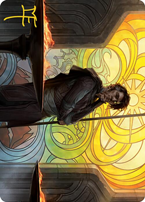 {A} Garth One-Eye Art Card (Gold-Stamped Signature) [Modern Horizons 2 Art Series][GS AMH2 051]